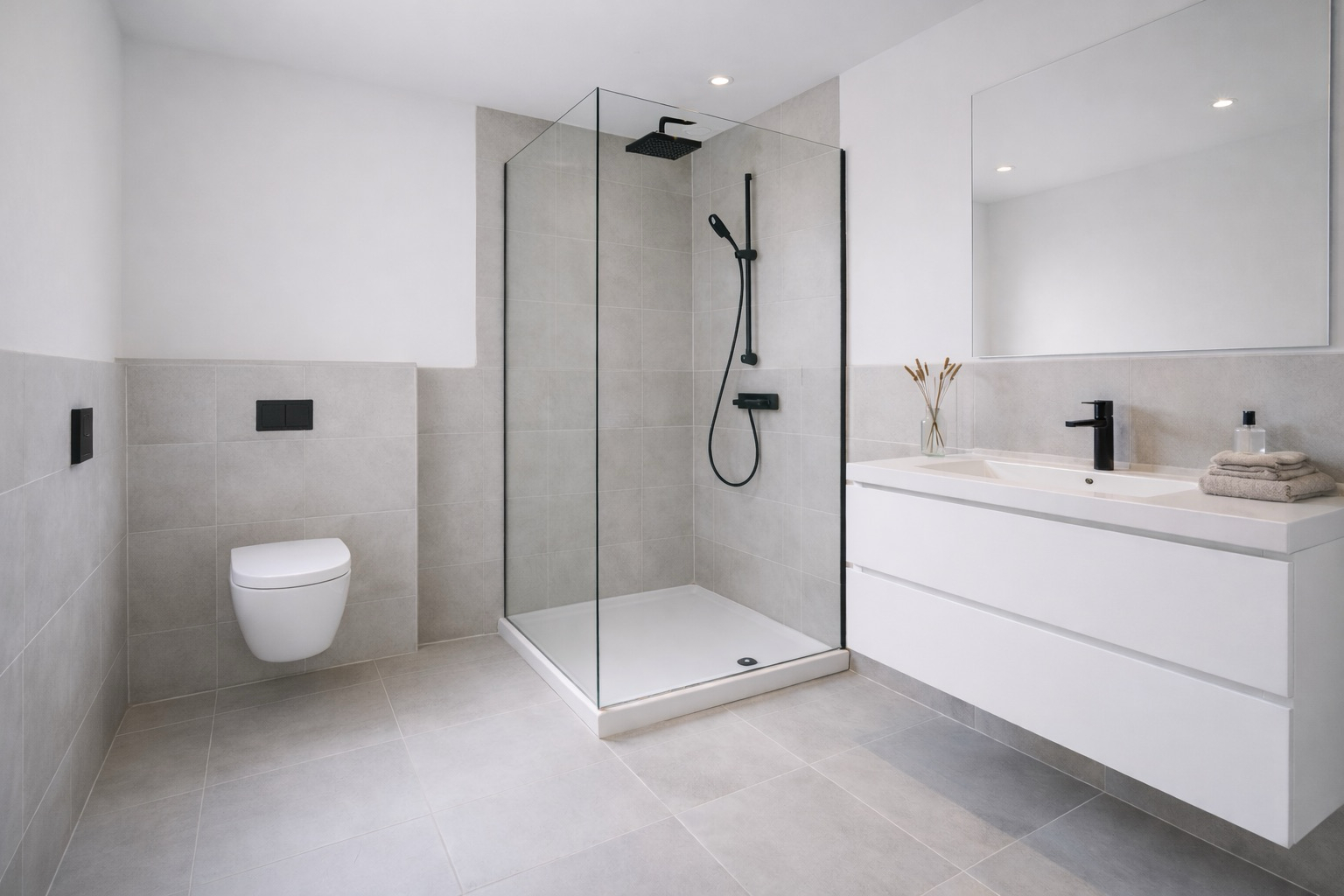 CLEAR Bath Varianten - Stone, Light, Graphite, Warm